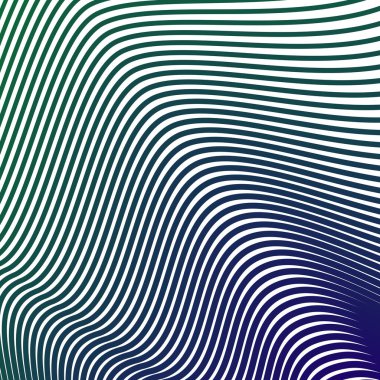 Mavi yeşil çizgili çizgi deseni soyut arkaplan