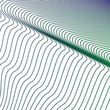 Mavi yeşil çizgili çizgi deseni soyut arkaplan