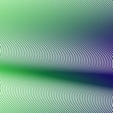 Mavi yeşil çizgili çizgi deseni soyut arkaplan