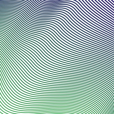 Mavi yeşil çizgili çizgi deseni soyut arkaplan