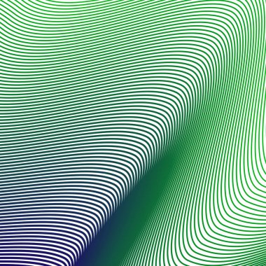 Mavi yeşil çizgili çizgi deseni soyut arkaplan