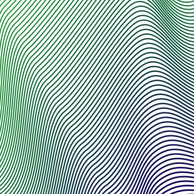 Mavi yeşil çizgili çizgi deseni soyut arkaplan