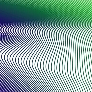 Mavi yeşil çizgili çizgi deseni soyut arkaplan
