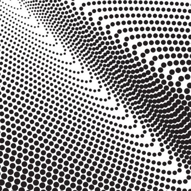 Siyah ve Beyaz Yarı Ton Kusursuz Desenli Arkaplan