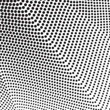 Siyah ve Beyaz Yarı Ton Kusursuz Desenli Arkaplan