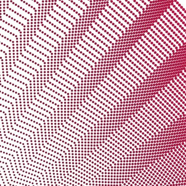 Koyu Kırmızı Yarıton Kusursuz Desenli Arkaplan