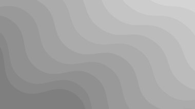 Duvar kağıdı ve Desig için Gri Soyut Dalga Deseni Kusursuz Modern Vektör Arkaplanı