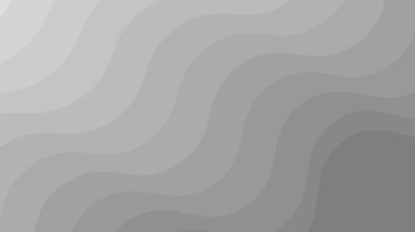 Duvar kağıdı ve Desig için Gri Soyut Dalga Deseni Kusursuz Modern Vektör Arkaplanı