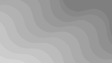 Duvar kağıdı ve Desig için Gri Soyut Dalga Deseni Kusursuz Modern Vektör Arkaplanı