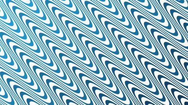 Modern Tasarım ve Dekorometre için Mavi Dalga Hattı Kusursuz Desen Vektör Arkaplanı