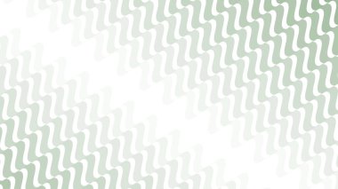 Modern Tasarım ve Deko için Yeşil Dalga Hattı Kusursuz Desen Vektör Arkaplanı