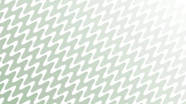 Modern Tasarım ve Deko için Yeşil Dalga Hattı Kusursuz Desen Vektör Arkaplanı