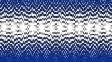 Modern Tasarım ve Dekorometre için Mavi Zig Zag Hattı Kusursuz Desen Vektör Arkaplanı