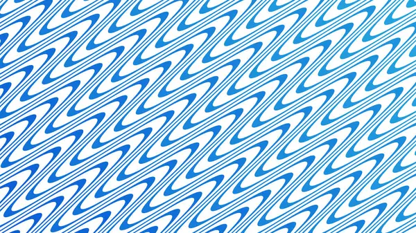 Modern Tasarım ve Dekorometre için Mavi Dalga Hattı Kusursuz Desen Vektör Arkaplanı