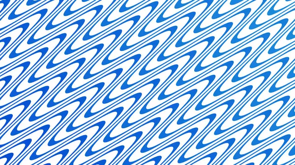 Modern Tasarım ve Dekorometre için Mavi Dalga Hattı Kusursuz Desen Vektör Arkaplanı