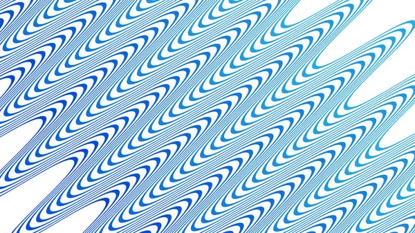 Modern Tasarım ve Dekorometre için Mavi Dalga Hattı Kusursuz Desen Vektör Arkaplanı