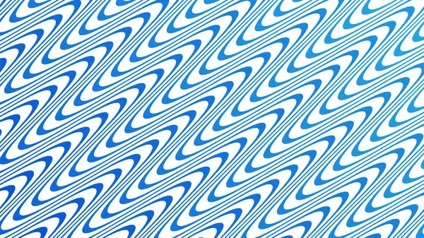 Modern Tasarım ve Dekorometre için Mavi Dalga Hattı Kusursuz Desen Vektör Arkaplanı