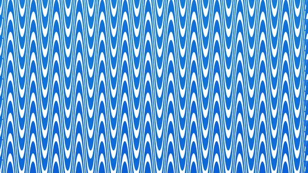 Modern Tasarım ve Dekorometre için Mavi Dalga Hattı Kusursuz Desen Vektör Arkaplanı