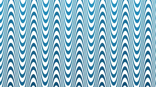 Modern Tasarım ve Dekorometre için Mavi Dalga Hattı Kusursuz Desen Vektör Arkaplanı