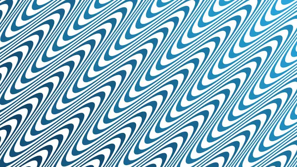 Modern Tasarım ve Dekorometre için Mavi Dalga Hattı Kusursuz Desen Vektör Arkaplanı