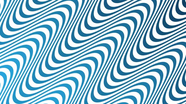 Modern Tasarım ve Dekorometre için Mavi Dalga Hattı Kusursuz Desen Vektör Arkaplanı