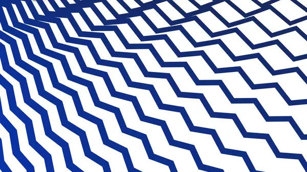 Modern Tasarım ve Dekorometre için Mavi Zig Zag Hattı Kusursuz Desen Vektör Arkaplanı