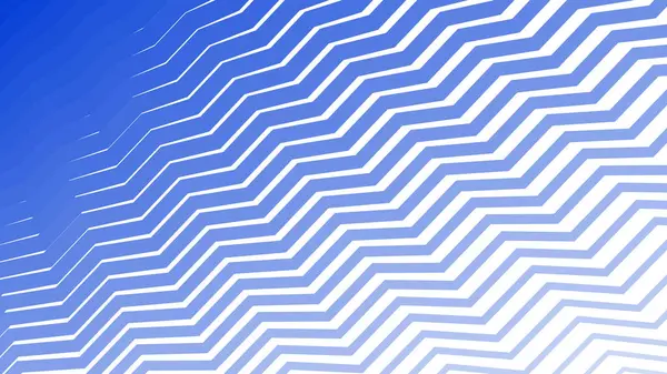 Modern Tasarım ve Dekorometre için Mavi Zig Zag Hattı Kusursuz Desen Vektör Arkaplanı