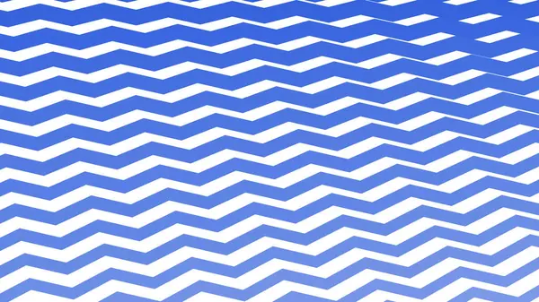 Modern Tasarım ve Dekorometre için Mavi Zig Zag Hattı Kusursuz Desen Vektör Arkaplanı