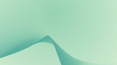 Çizgili çizgili yeşil pastel gradyan soyut arkaplan
