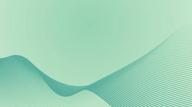 Çizgili çizgili yeşil pastel gradyan soyut arkaplan