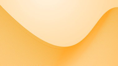 Soyut arkaplan çizgisi olan parlak turuncu gradyan