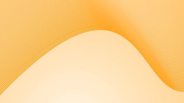 Soyut arkaplan çizgisi olan parlak turuncu gradyan