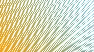 Enerji ve Kalın Tasarım için Yeşil Sarı Zigzag Deseni Arkaplanı