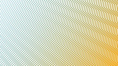 Enerji ve Kalın Tasarım için Yeşil Sarı Zigzag Deseni Arkaplanı