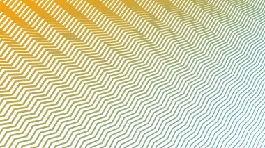 Enerji ve Kalın Tasarım için Yeşil Sarı Zigzag Deseni Arkaplanı