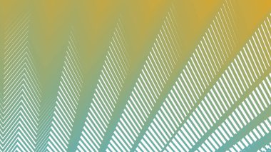 Enerji ve Kalın Tasarım için Yeşil Sarı Zigzag Deseni Arkaplanı