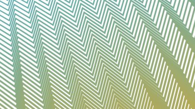 Enerji ve Kalın Tasarım için Yeşil Sarı Zigzag Deseni Arkaplanı