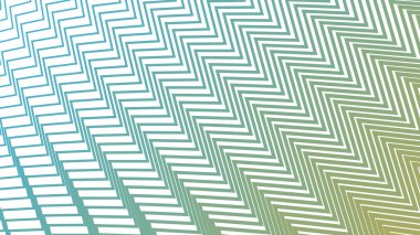 Enerji ve Kalın Tasarım için Yeşil Sarı Zigzag Deseni Arkaplanı