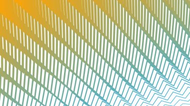 Enerji ve Kalın Tasarım için Yeşil Sarı Zigzag Deseni Arkaplanı