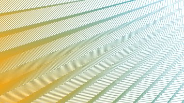 Enerji ve Kalın Tasarım için Yeşil Sarı Zigzag Deseni Arkaplanı