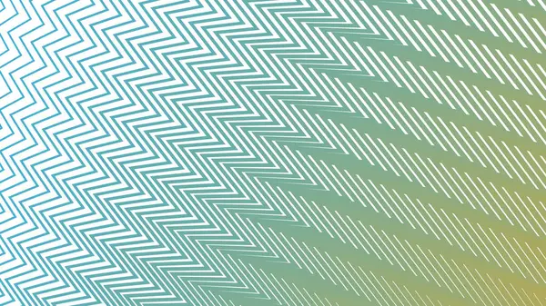 Enerji ve Kalın Tasarım için Yeşil Sarı Zigzag Deseni Arkaplanı