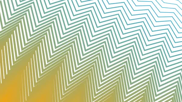Enerji ve Kalın Tasarım için Yeşil Sarı Zigzag Deseni Arkaplanı