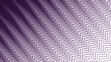 Cesur ve Şık Tasarımlar için Mor Zigzag Çizgili Çizgi Deseni Arkaplanı