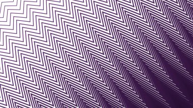 Cesur ve Şık Tasarımlar için Mor Zigzag Çizgili Çizgi Deseni Arkaplanı