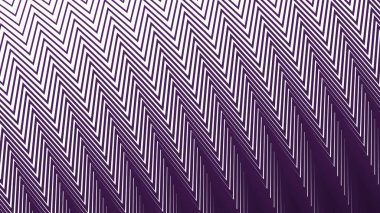 Cesur ve Şık Tasarımlar için Mor Zigzag Çizgili Çizgi Deseni Arkaplanı