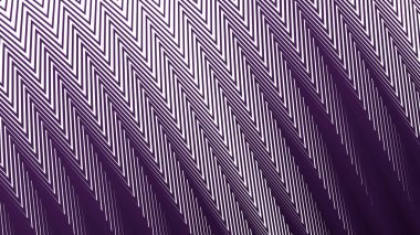 Cesur ve Şık Tasarımlar için Mor Zigzag Çizgili Çizgi Deseni Arkaplanı