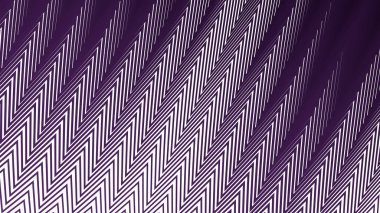 Cesur ve Şık Tasarımlar için Mor Zigzag Çizgili Çizgi Deseni Arkaplanı