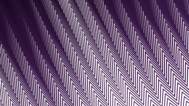 Cesur ve Şık Tasarımlar için Mor Zigzag Çizgili Çizgi Deseni Arkaplanı