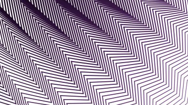 Cesur ve Şık Tasarımlar için Mor Zigzag Çizgili Çizgi Deseni Arkaplanı