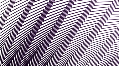 Cesur ve Şık Tasarımlar için Mor Zigzag Çizgili Çizgi Deseni Arkaplanı